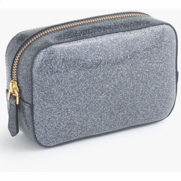 J. Crew Bags J Crew Sparkly Zippered Pouch Poshmark
